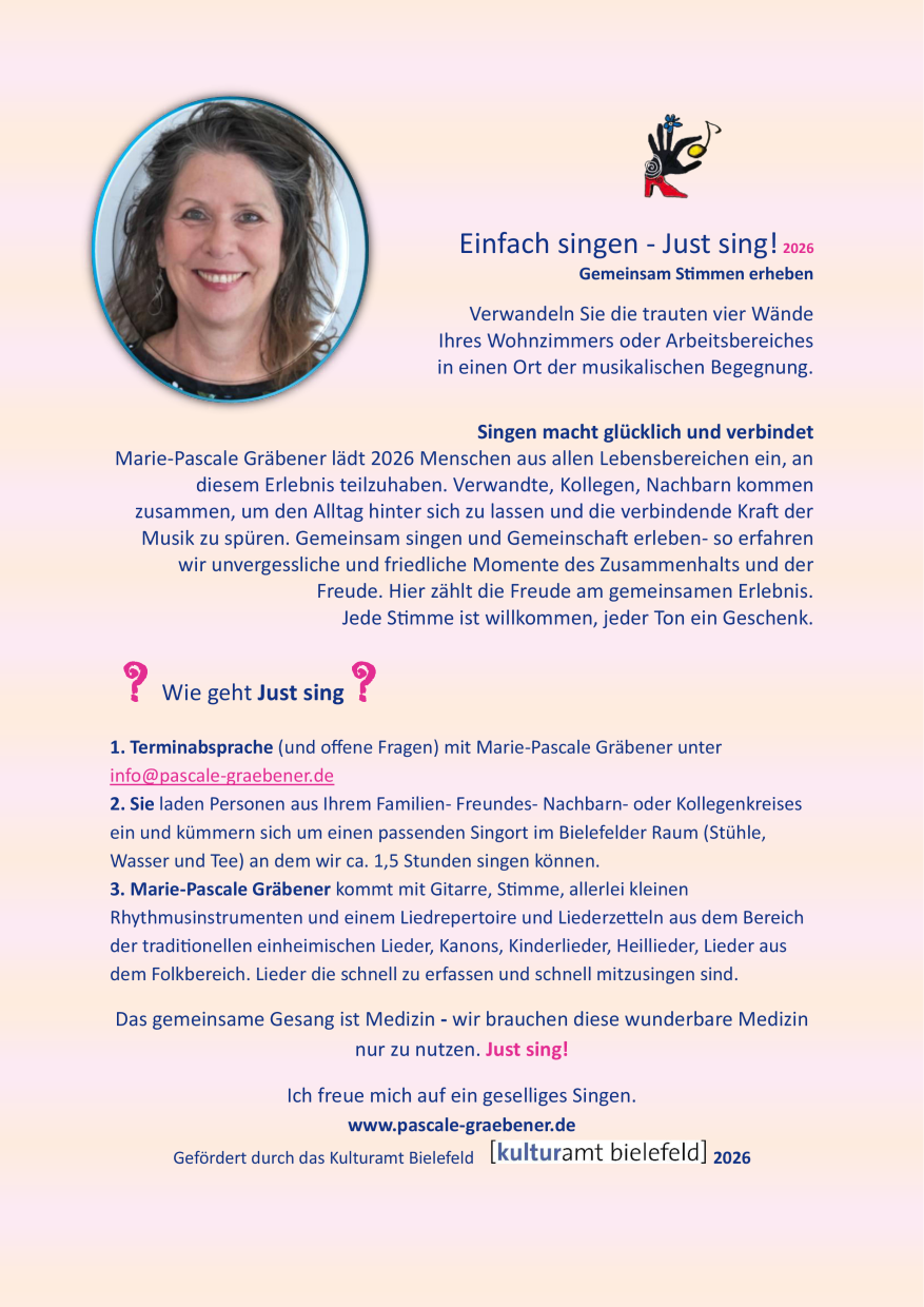 Jede Stimme ist willkommen.