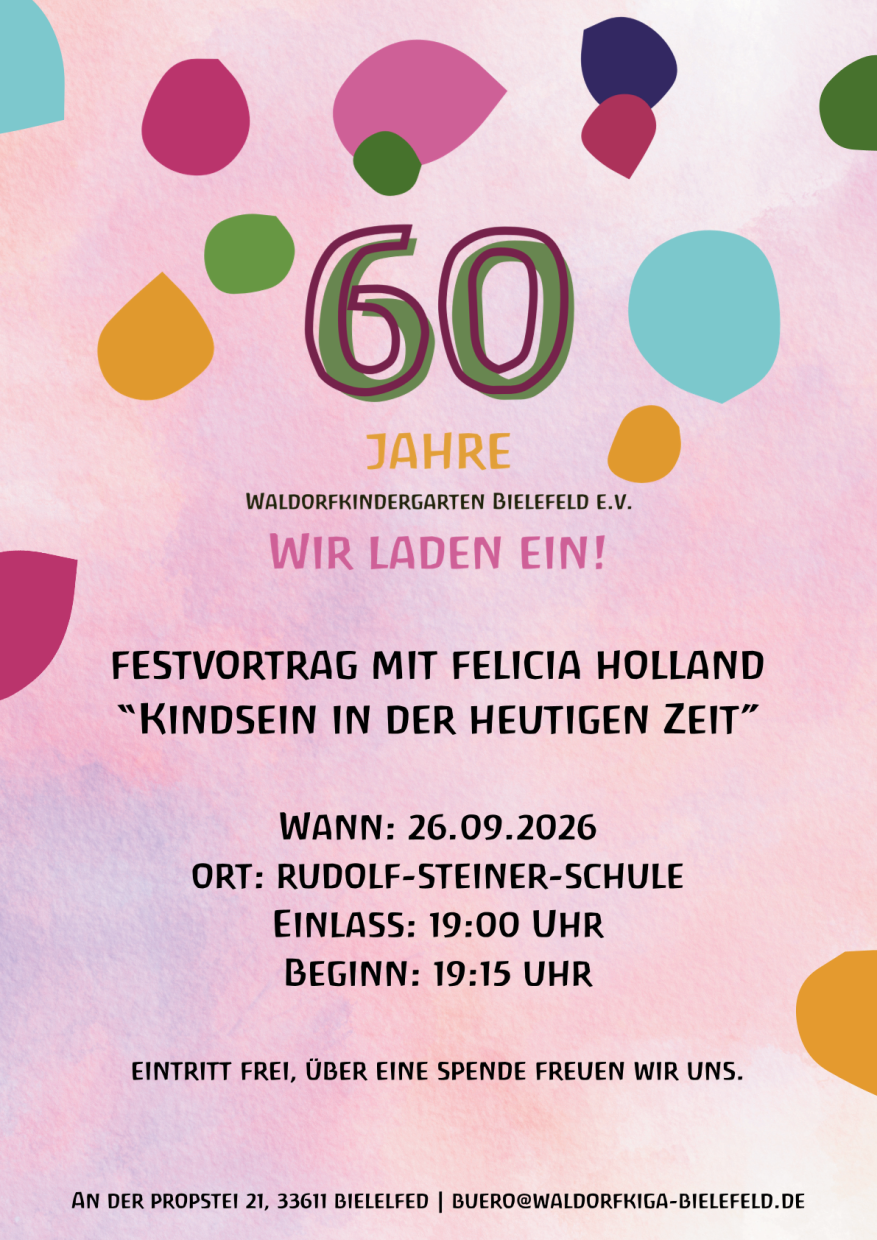 60 Jahre Waldorfkiga
