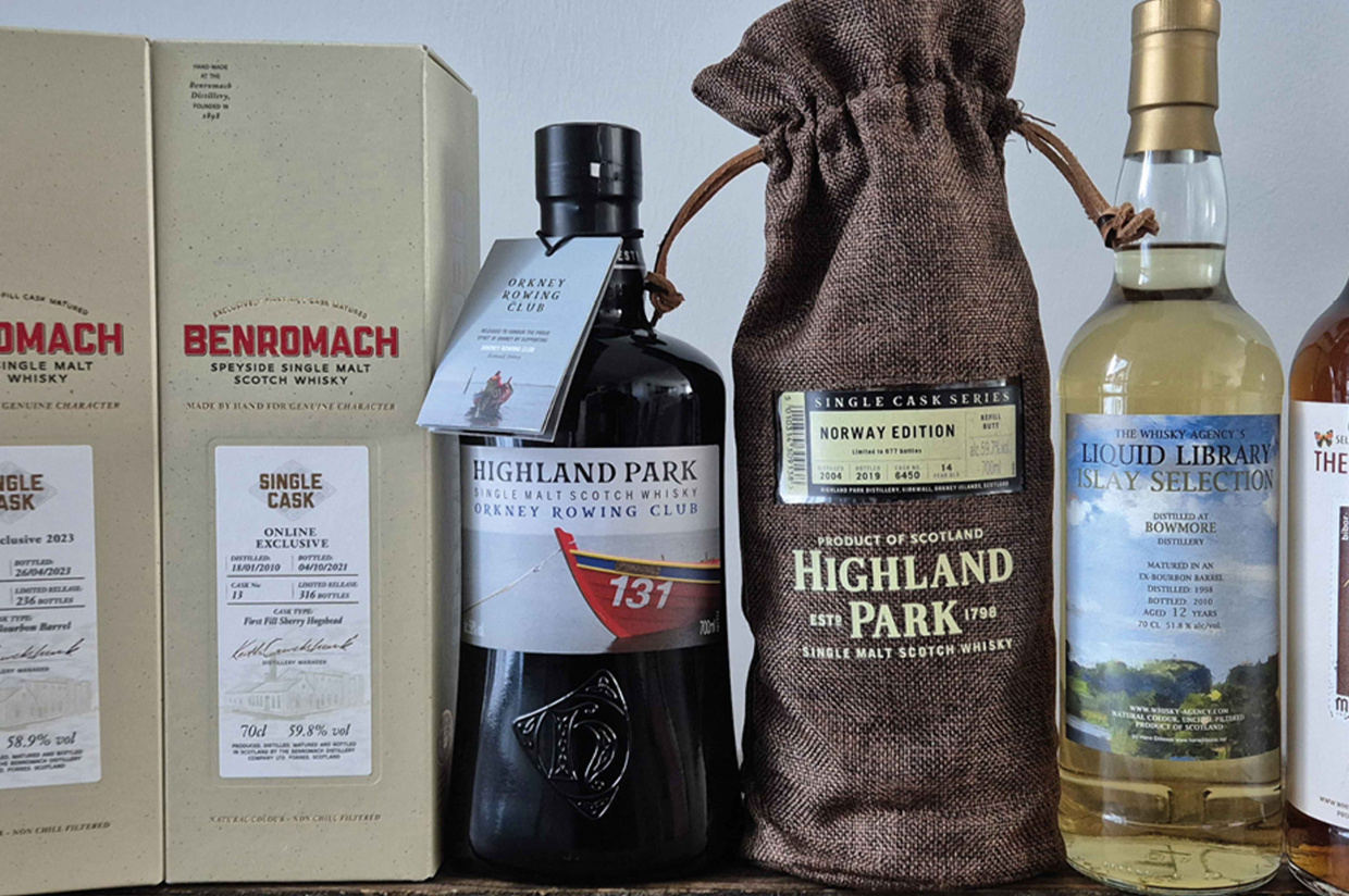 Whiskyflaschen
