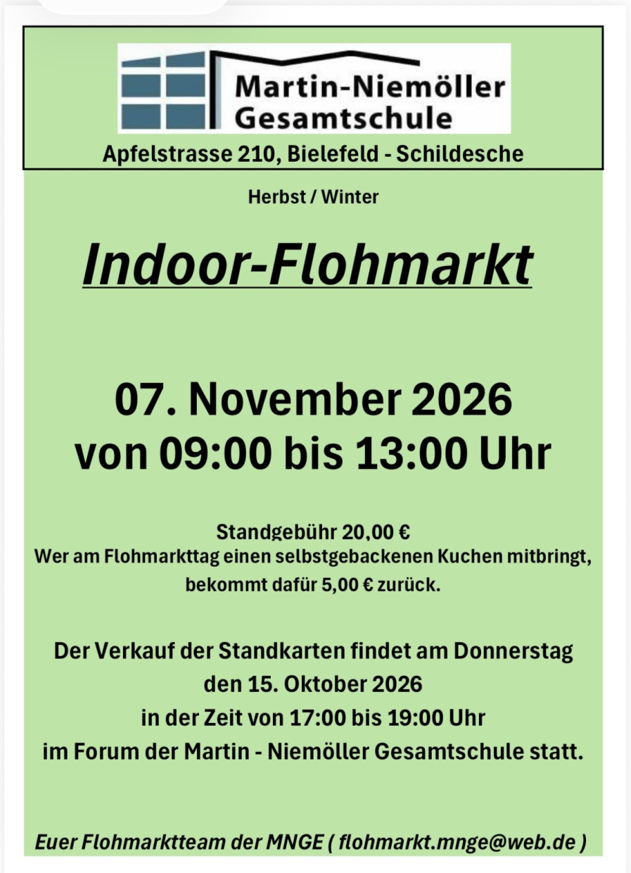 Indoor Flohmarkt 