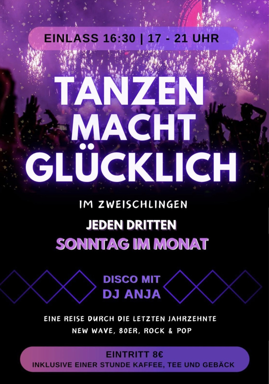 Disco am Sonntag Nachmittag 