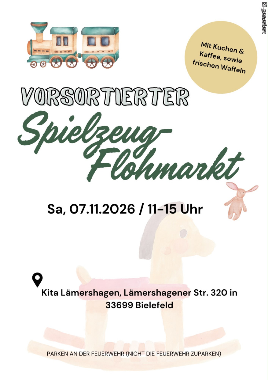 Vorsortierter Spielzeug Flohmarkt Lämershagener Straße 320, 33699 Bielefeld