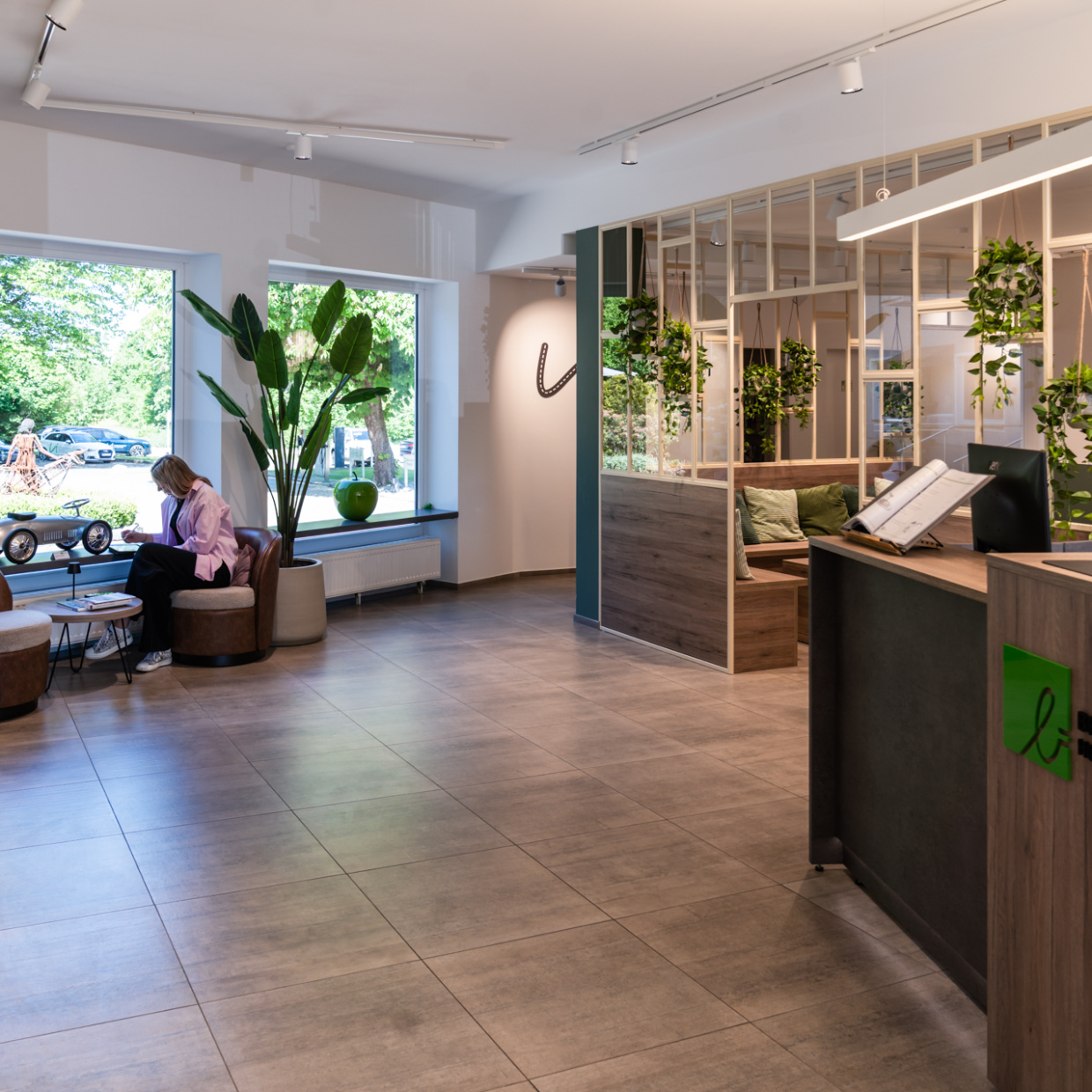 Blick in die Lobby