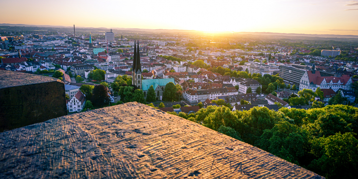 Blick von der Sparrenburg - Panorama © Franzi Beckmann