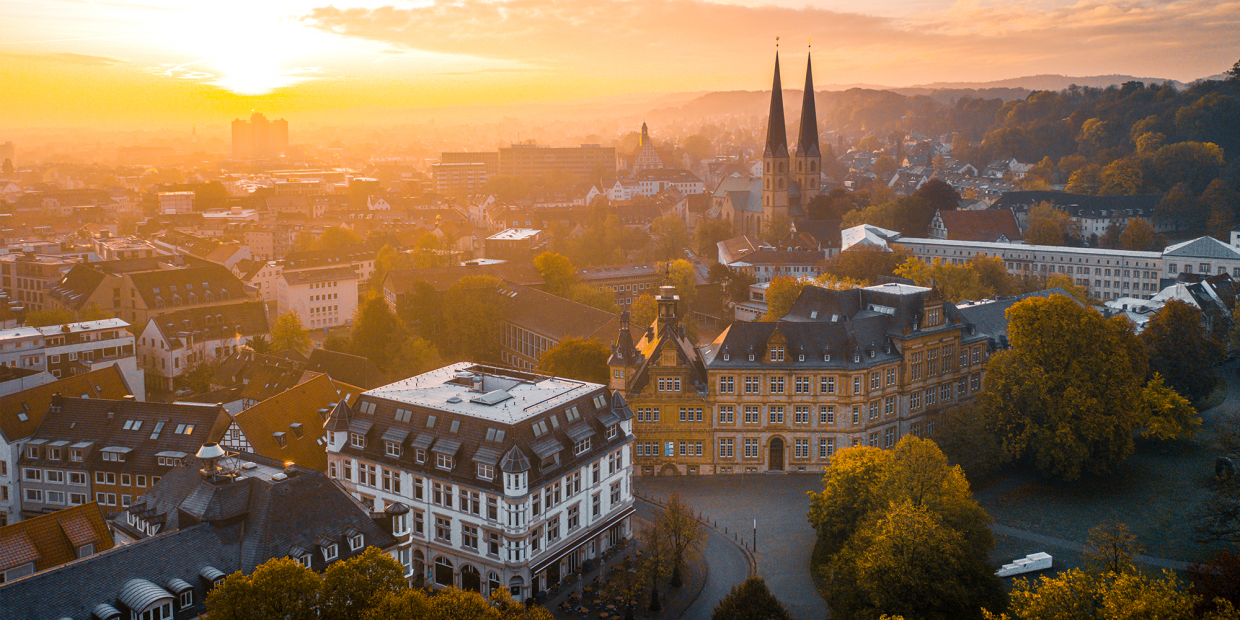 Bielefeld_Sonnenaufgang_Ratsgymnasium