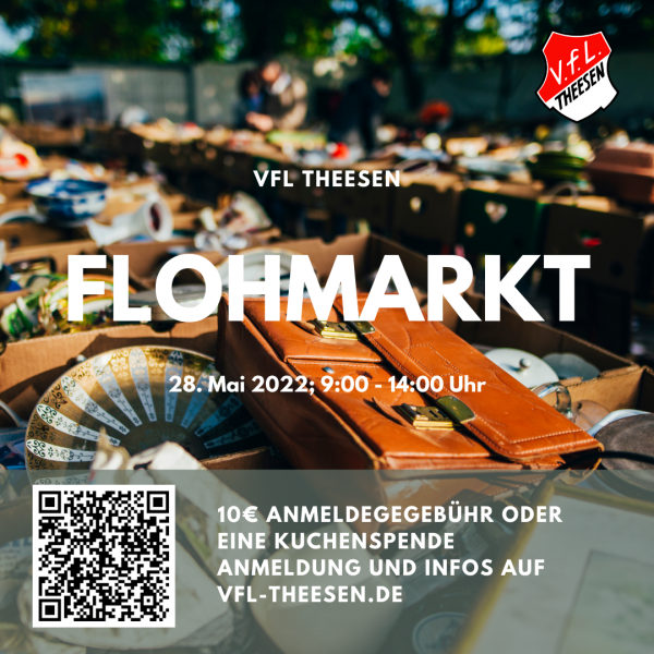 Flohmarktplakat VfL Theesen