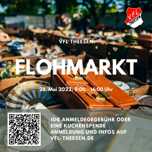 Flohmarktplakat VfL Theesen Flohmarktplakat VfL Theesen