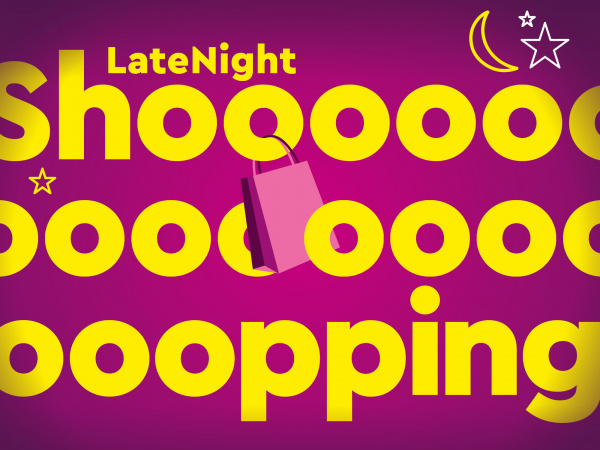 Plakat Late Night Shopping