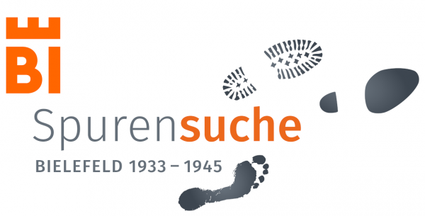 Logo des Onlineportals "Spurensuche Bielefeld 1933-1945"