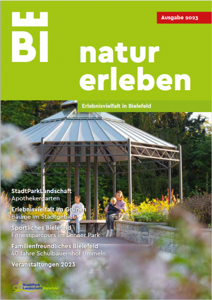 Deckblatt Natur erleben 2023