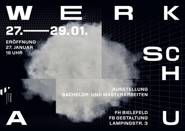 Plakat Werkschau FH BI 23