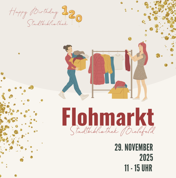 Flohmarkt in der Stadtbibliothek