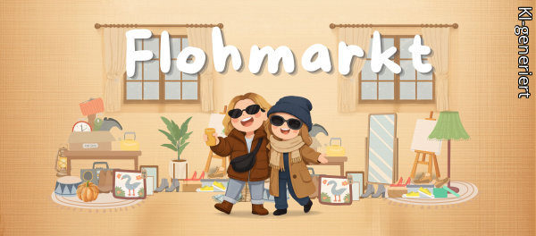 Anschauungsbild Flohmarkt 