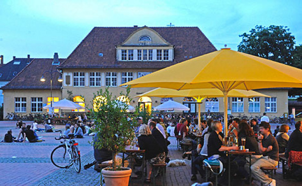 Bielefelder Siegfriedplatz.