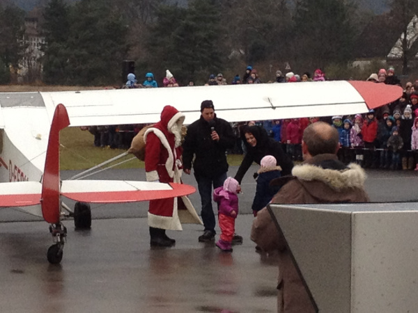 Der Nikolaus ist gelandet,