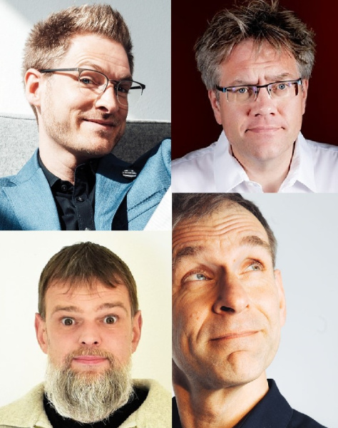 Benjamin Eisenberg, Matthias Reuter, Christian Hirdes, Thomas Philipzen