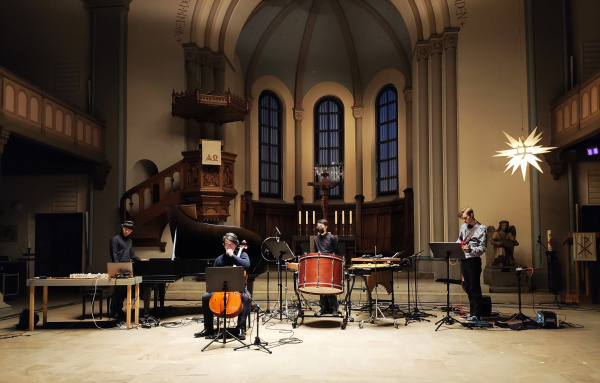 Ensemble Earquke in der Zionskirche