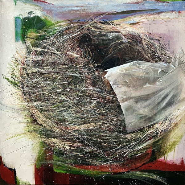 A. Ridder, Acrylmischtechnik auf Leinwand, 90 x 90 cm, 2026