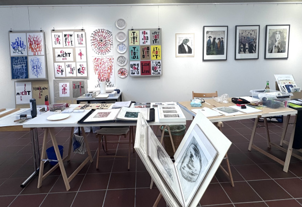 Die Stände der Messe