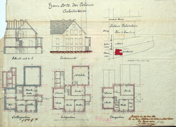 Verein Arbeiterheim: Haus Nr. 28