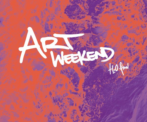 Bild und Logos des ART WEEKEND