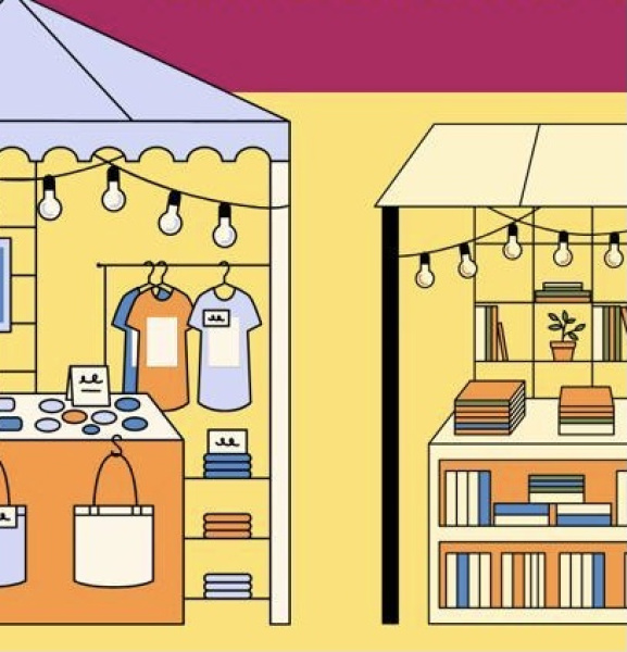Nachbarschaftlicher Garage Sale