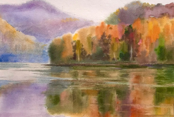 Bilder in Öl-Pastell und Aquarelle