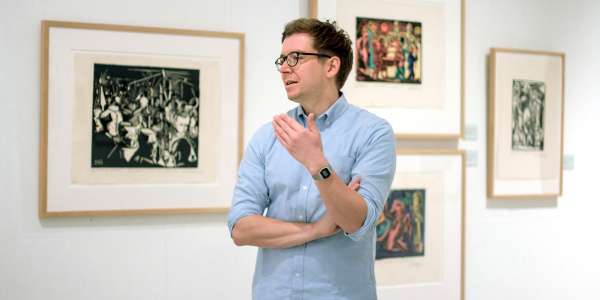 David Riedel, Foto: Museum Peter August Böckstiegel