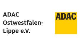 ADAC Ostwestfalen-Lippe e.V. Logo mit gelbem Quadrat