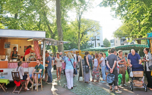 Abendmarkt in Bielefeld