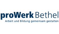 proWerk Bethel Logo mit Tagline "Arbeit und Bildung gemeinsam gestalten"